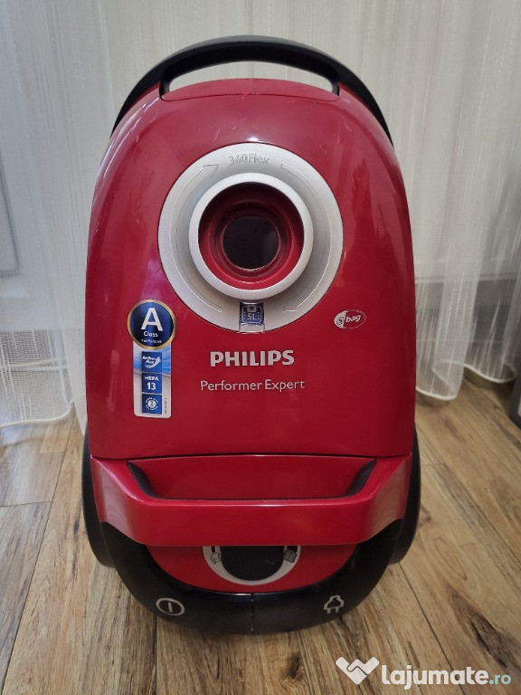 Aspirator cu sac Philips Expert FC8721/09, 650 W, 5 l, Filtru HEPA