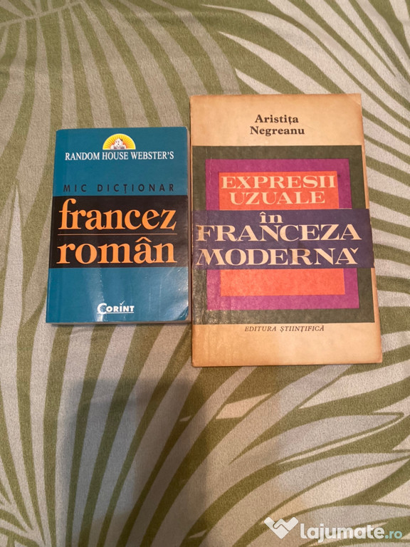 Expresii uzuale în limba franceza și Dicționar francez-român