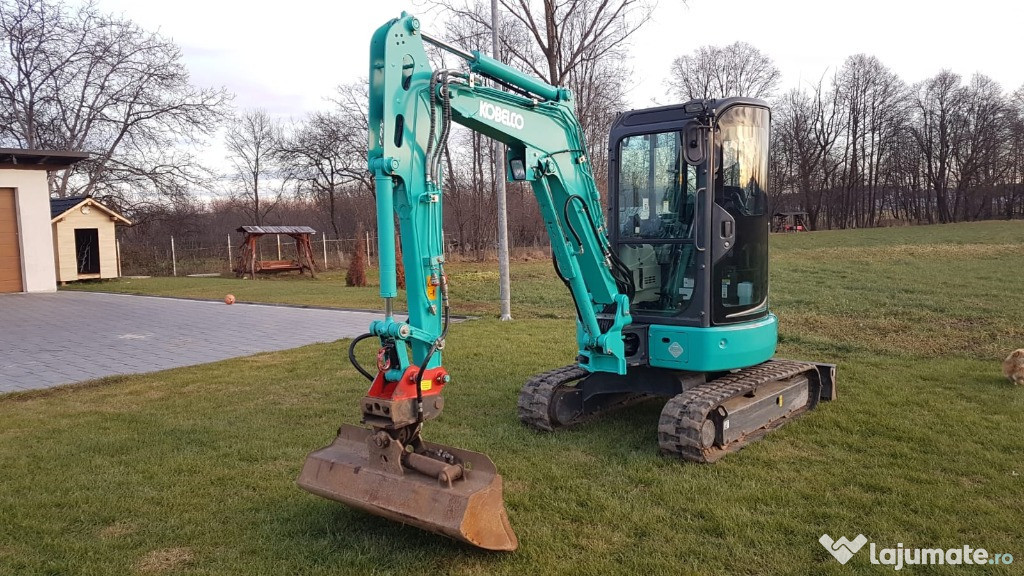 Miniexcavator Kobelco Sk28 sr-6, an2018