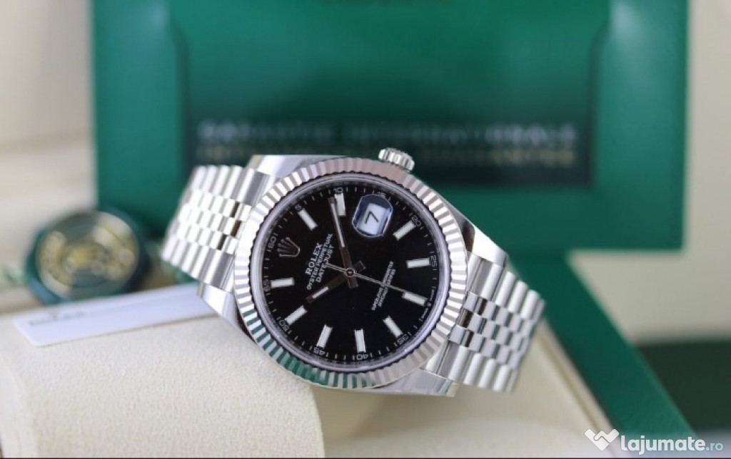 Rolex DateJust silver