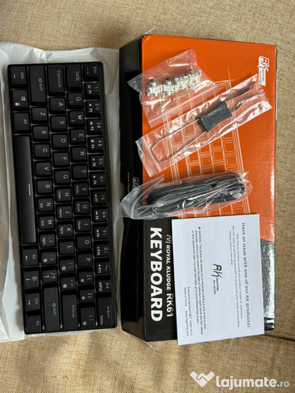 Tastatura mecanica gaming Royal Kludge RK61