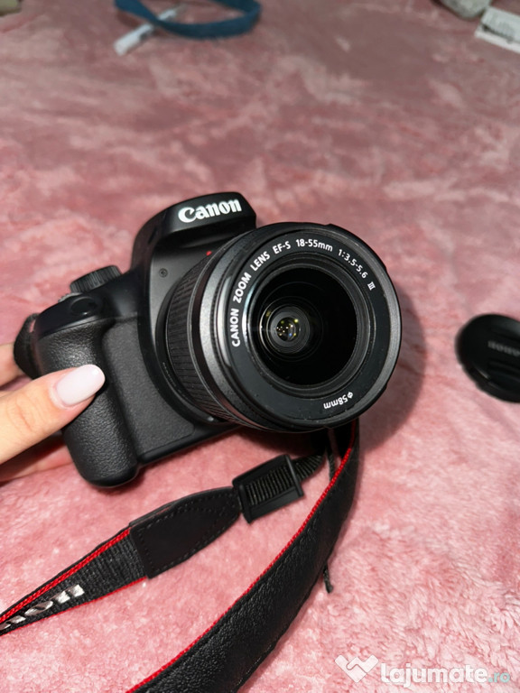 Canon EOS 4000D + card memorie 128GB