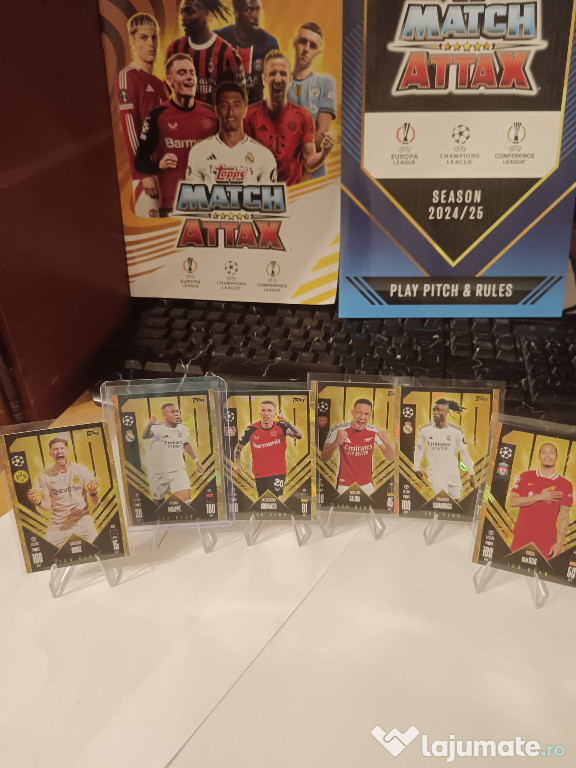 Match Attax 24/25 Ucl Topps,panini,lomited edition,hall of fame,advent