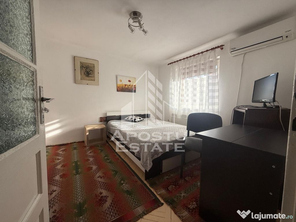 Apartament cu 1 camera la casa ,zona Blascovici