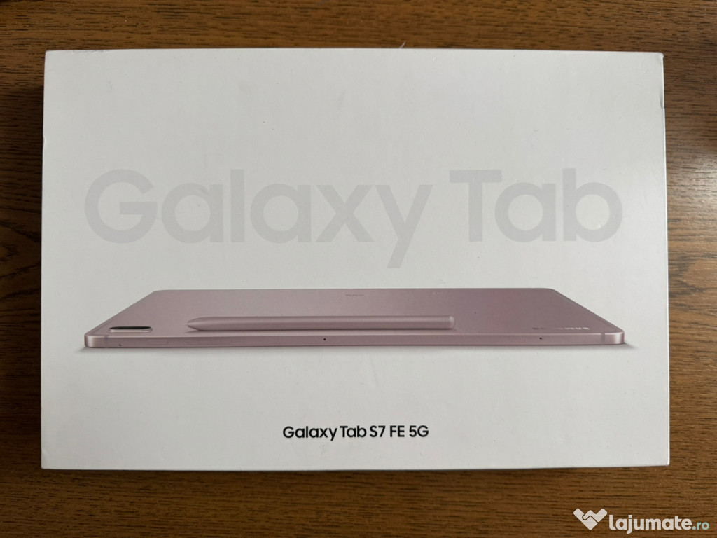 Vând Tabletă Samsung Galaxy Tab S7 FE 5G – Stare Foarte Bună