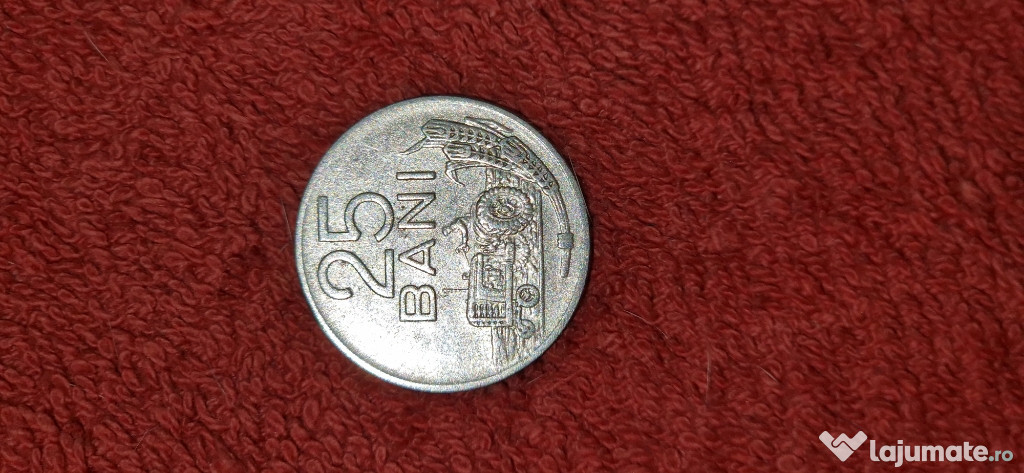 Moneda de Colecție 25 Bani din 1966