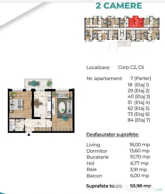 DECOMANDAT 2 cam spatios, aproape metrou Berceni-pret pro...