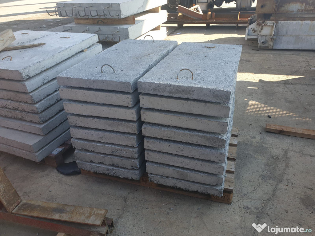 Dala beton cavou/mormant/alei pietonale 100*50*6