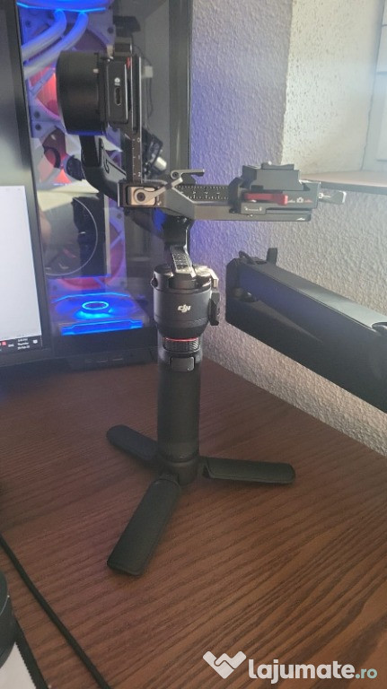 Gimbal stabilizator DJI Ronin S3 Mini, garantie extinsa si accesorii