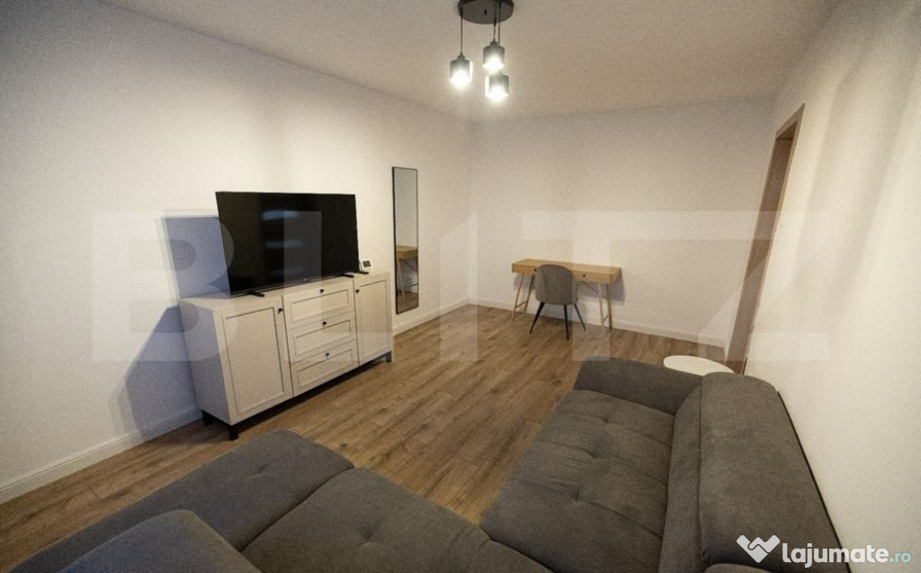 Apartament cu 2 camere, modern, centrală, AC, 1 Mai