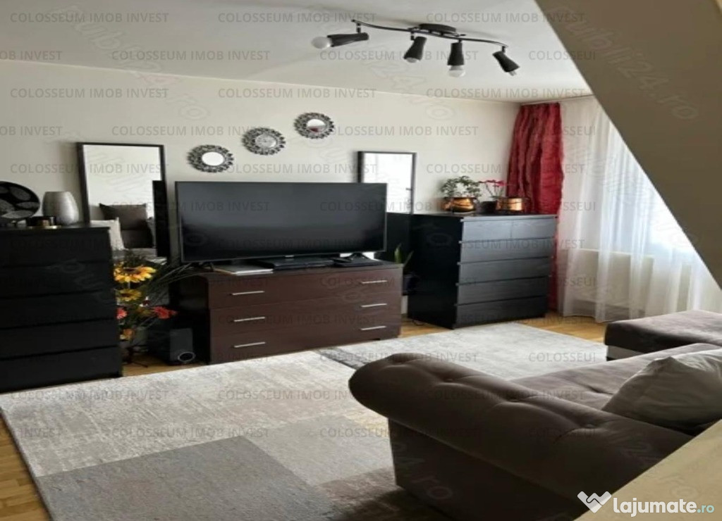 Apartament cu 2 camere, decomandat, mobilat - Cartierul Florilor