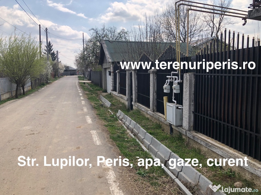 Teren Peris 5000-8700mp in rate 1000 eur/luna langa Tancabesti, Snagov