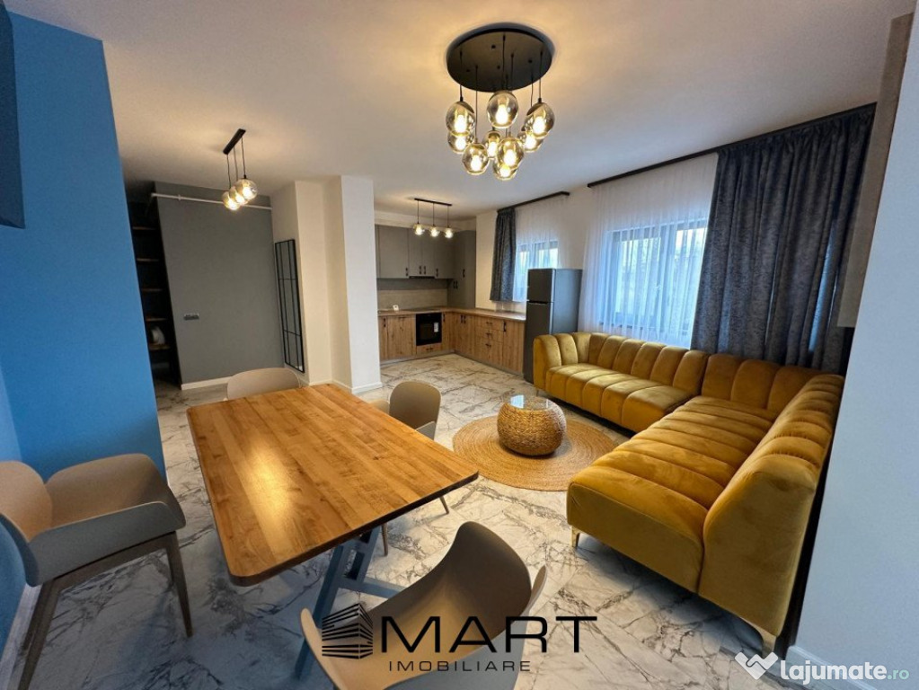 Apartament Lux 3 camere, 102mp, zona Piata Cluj, Complet Mob