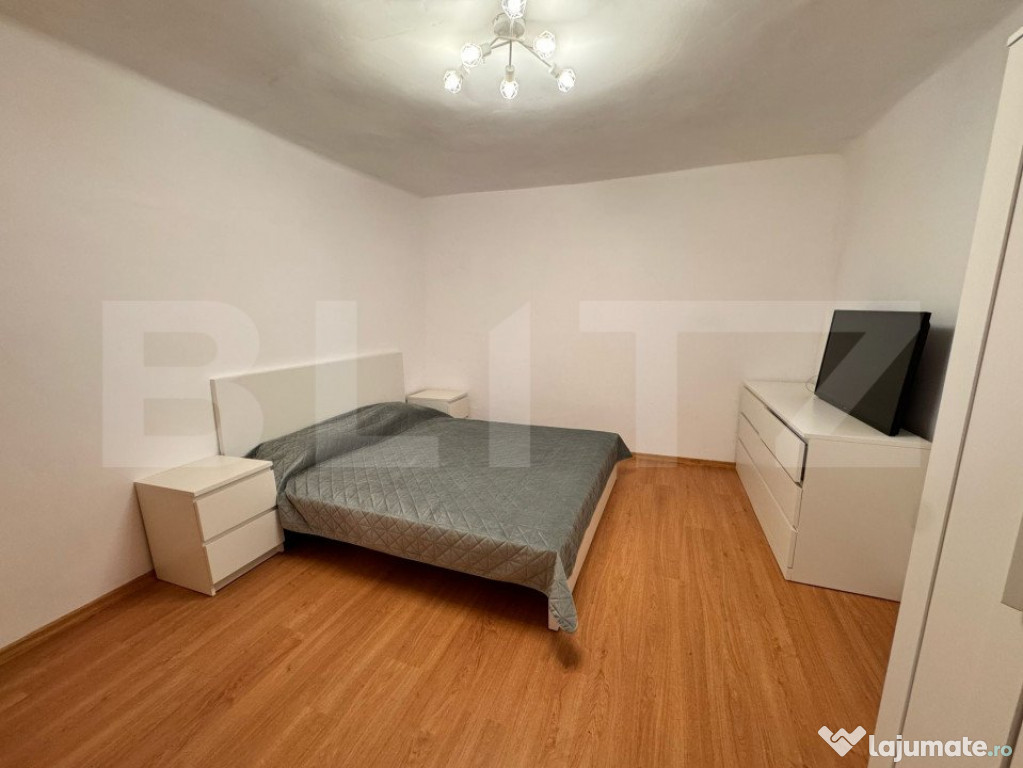 Apartament la casa, cu gradina, 3 camere, 2 bai, pet-friend