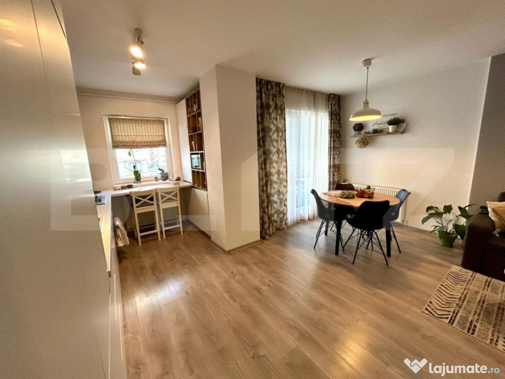 Apartament cu 2 camere , 57 mp, în zona BMW