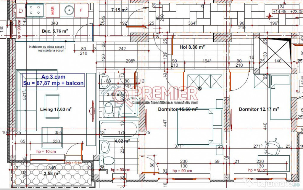 3 camere Berceni - Metalurgiei Park - Grand Arena