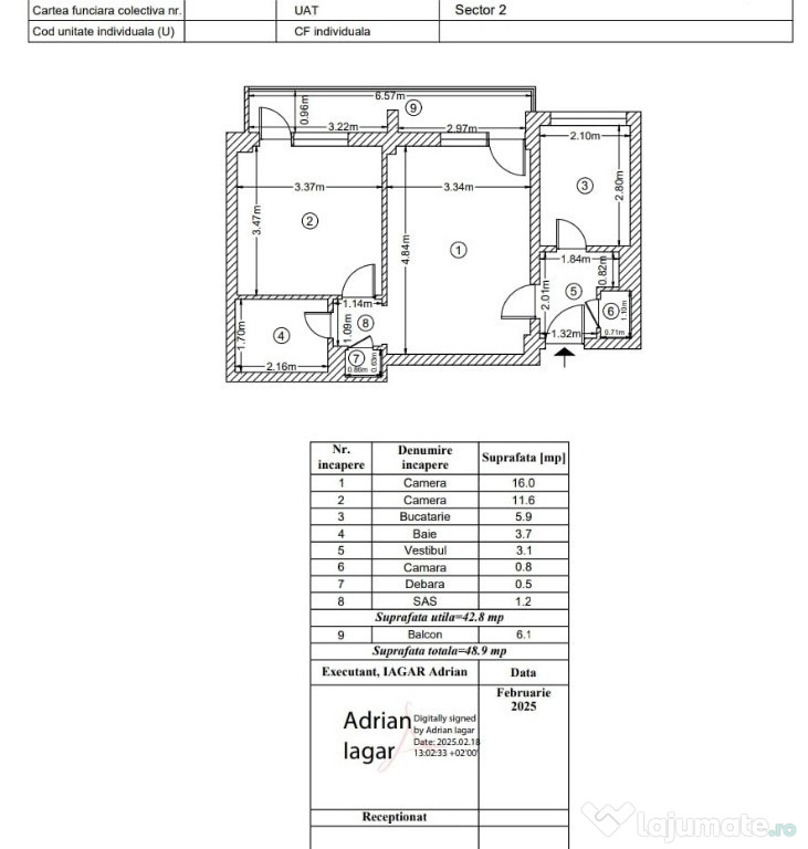 Apartament 2 camere Soseaua Stefan cel Mare nr. 39 - Metrou Bucur Obor