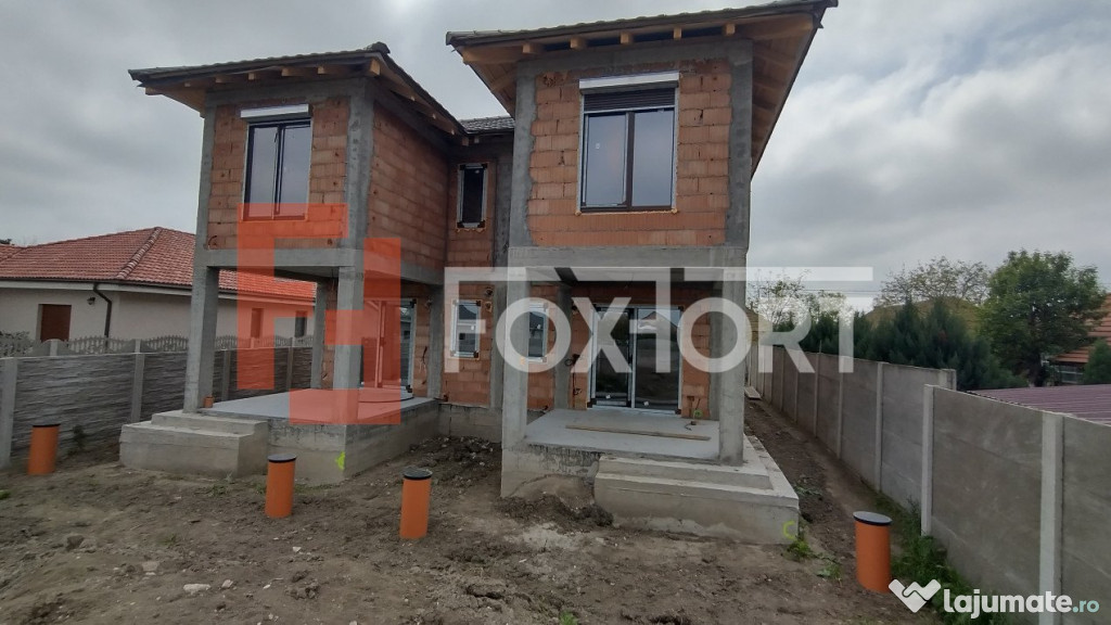 Duplex 4 camere, Sacalaz - Asfalt, toate utilitatiile
