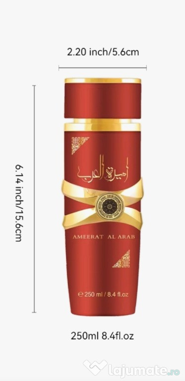 Esența de Parfum Arabesc,Flacon de 250 Ml,Dama&Bărbat!
