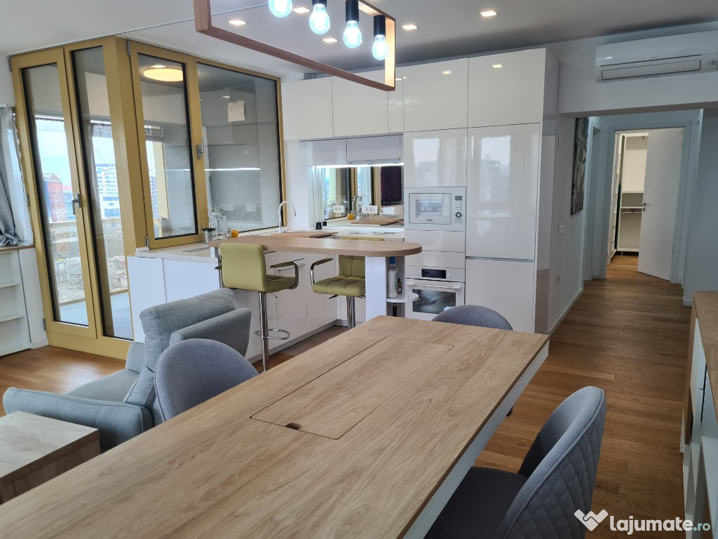 De inchiriat Apartament 3 camere +loc de parcare, Aviatiei Park Bloc C