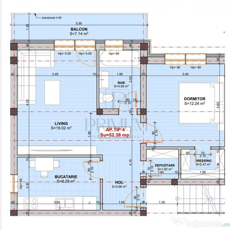 GIROC - 2 Camere - Parter - Curte proprie - Decomandat