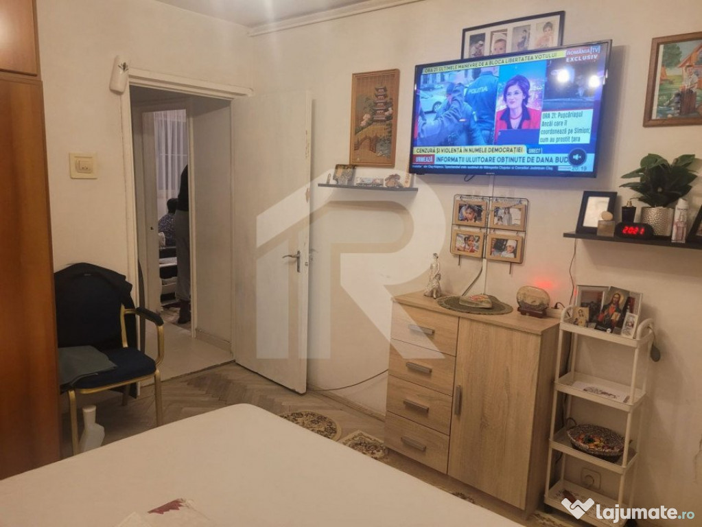 Ocazie, apartament 3 camere semidecomandat 65 mp, langa Auch