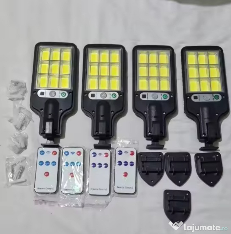 Lumina lampa solara, telecomanda