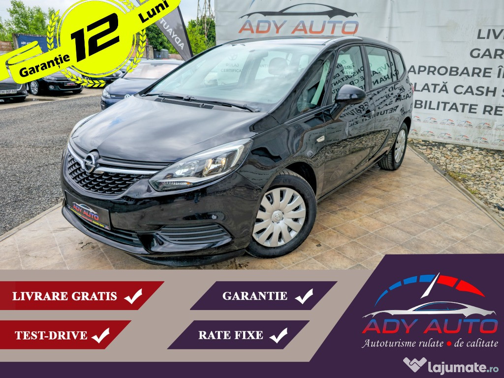 Opel Zafira 7 locuri, Benzina, 2017,Livrare Gratis. Garantie 12 luni.