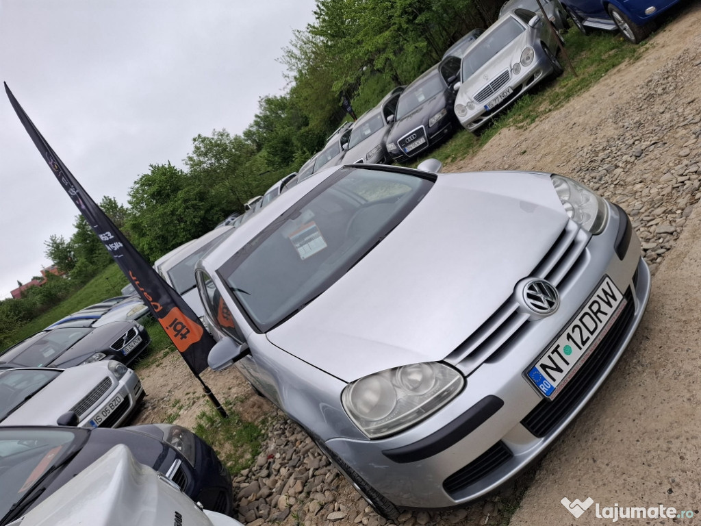 Vw golf 5 1.4i an 2007 garanție 2500e