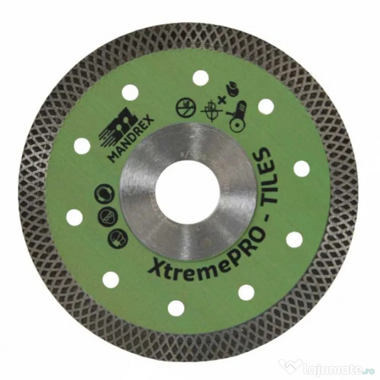 Disc diamantat 125 mm XtremePRO pt. gresie, faianta, portelan, marmura