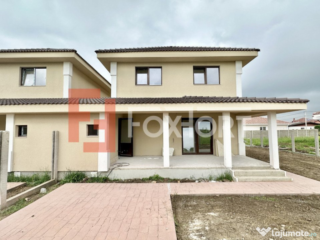Duplex individual cu 5 camere si 120 mp utili - Mosnita Noua