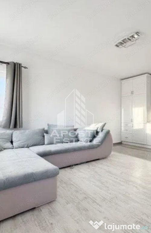 Apartament cu 3 camere , centrala proprie , AC , in Giroc