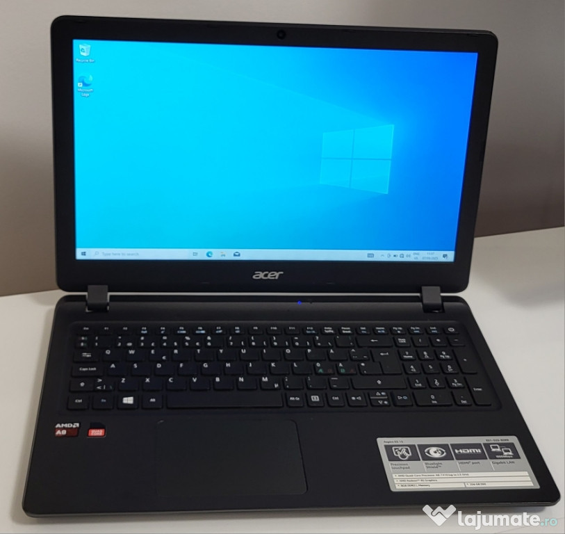 Laptop Acer Aspire ES 15 – Ideal pentru Office/Școală – Ca nou!