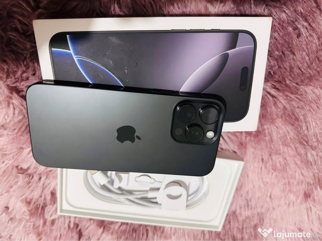 IPhone 16 Pro Max deblocat nou