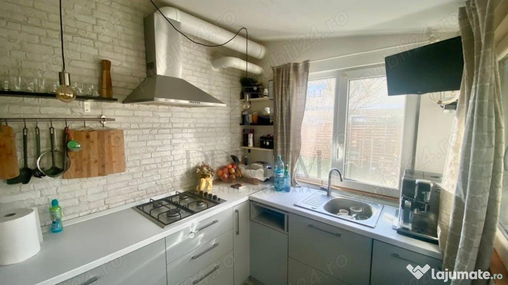 Apartament 2 camere cu curte, mobilat, Dumbravita, langa Ike