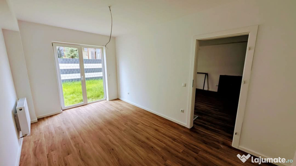 Apartament cu 2 camere cu gradina proprie complet finisat