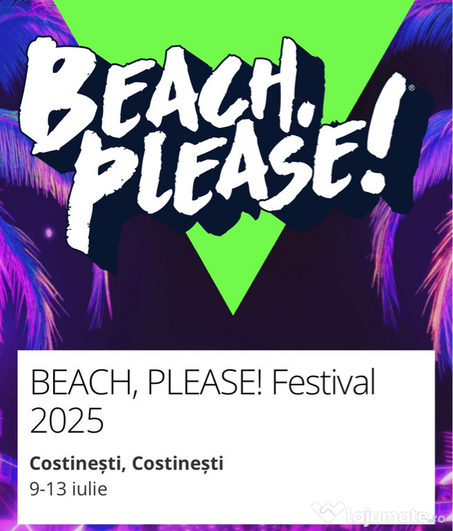 Bilet Beach,Please! General Acces