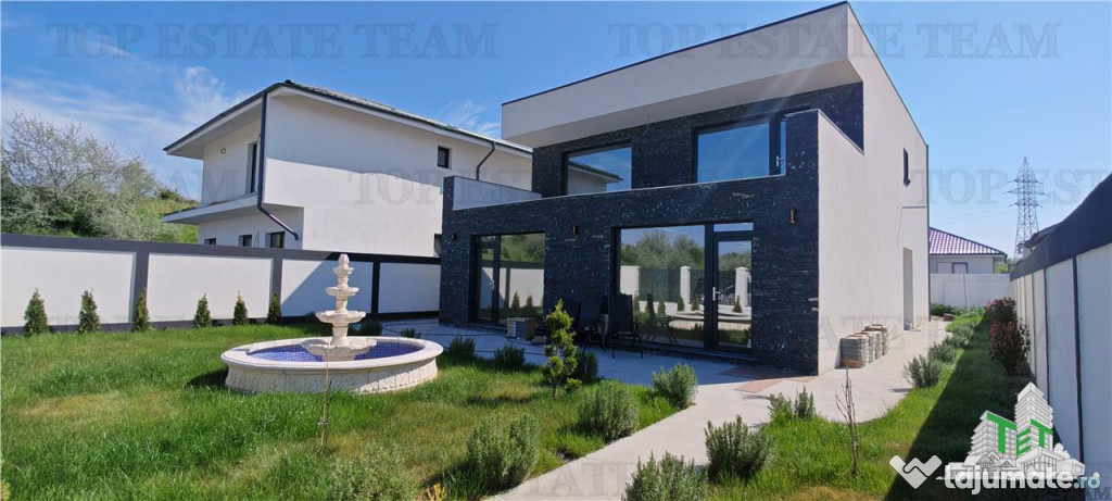 Vila premium 6 camere, 6 bai, curte 391mp, langa Parc, cu to