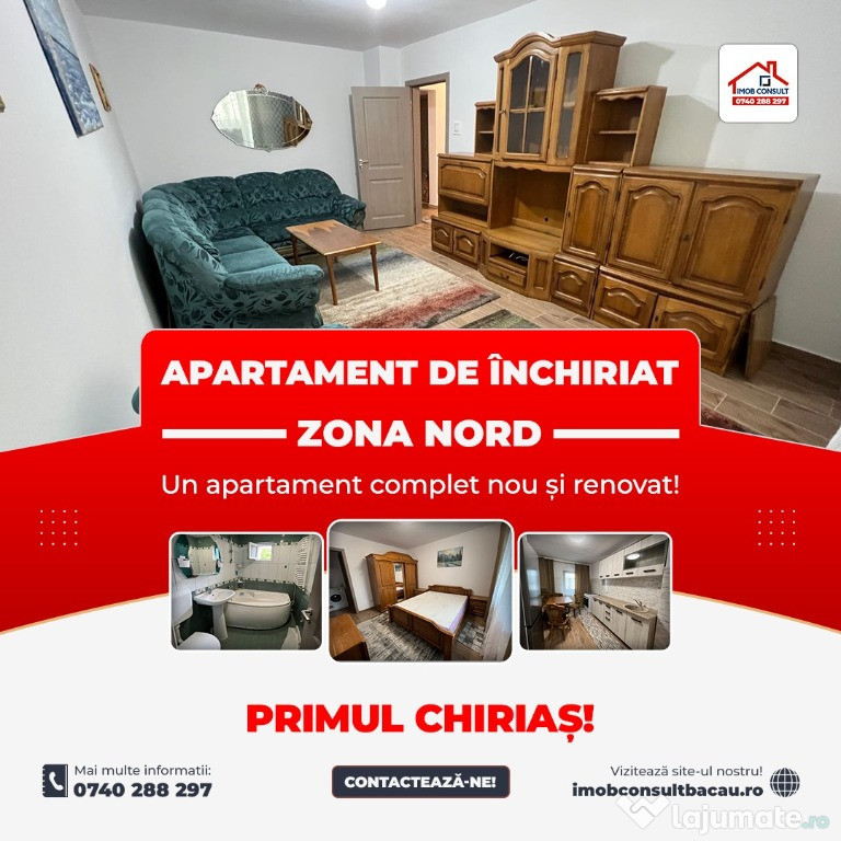 Primul chirias! Complet renovat, etajul 1! CE1117