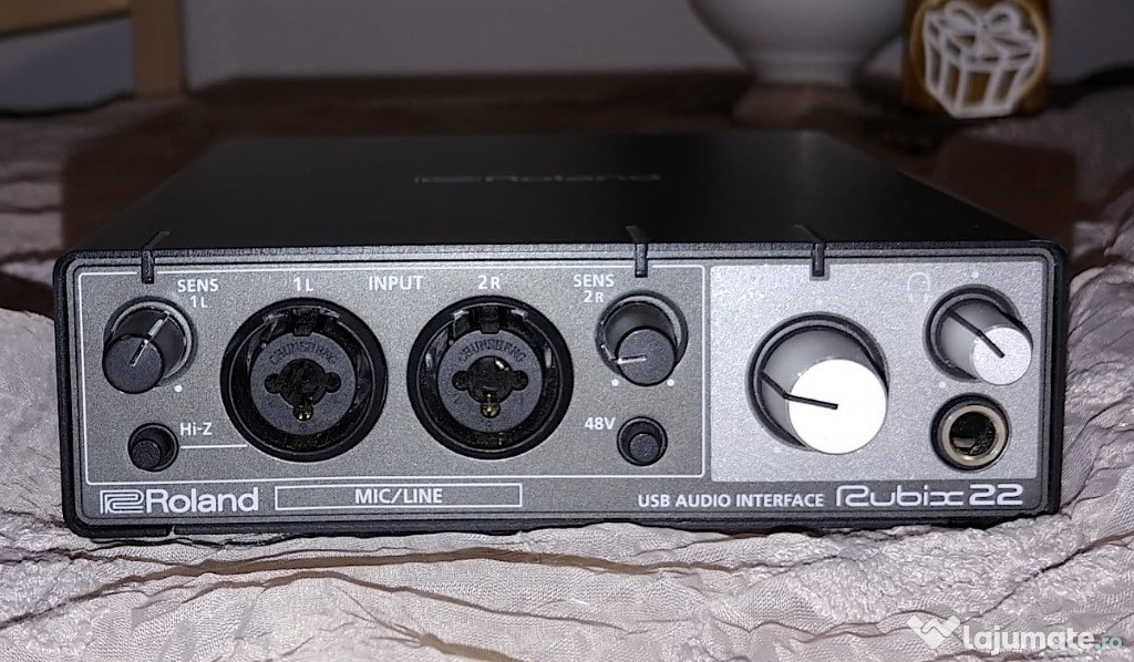 Roland Rubix 22 Interfata audio/placa de sunet PRET FIX!