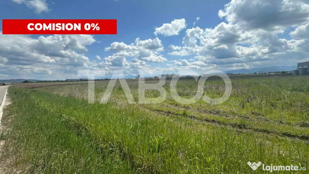 Teren de vanzare intravilan 9000 mp zona industriala vest PU