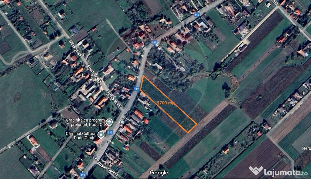 De vânzare – teren intravilan 5700 mp, central, ideal ...