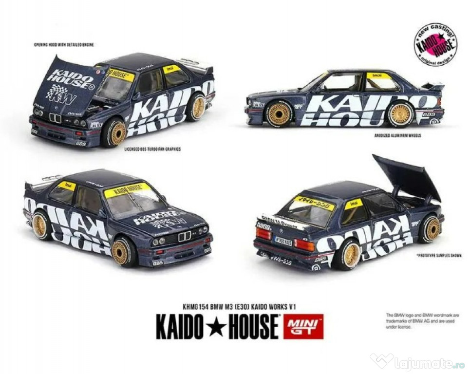Macheta - Kaido House - BMW M3 (E30) Kaido Works V1 – Dark Blue