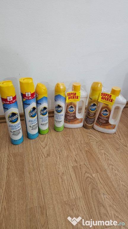 Pronto spray si solutie parchet