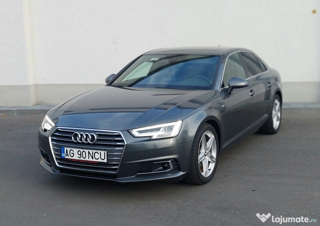 Audi a4 B9 s-line 2.0 tdi 150 cp cutie manuala.