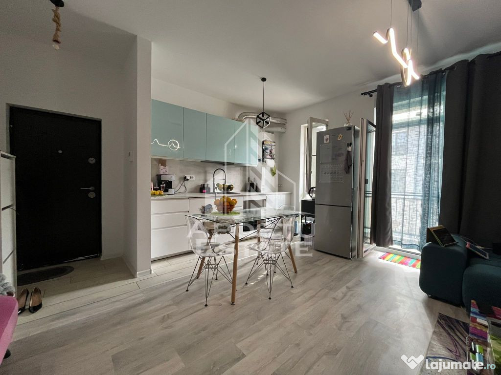Apartament cu 2 camere, bloc nou, loc de parcare, etajul ...