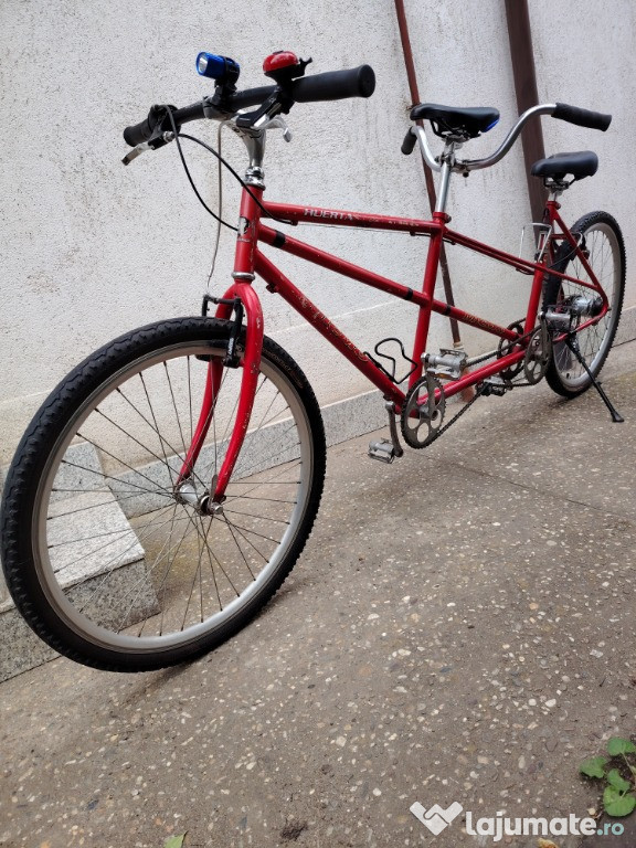 Bicicleta Tandem Made in France Model MICMO ideal pentru cupluri.