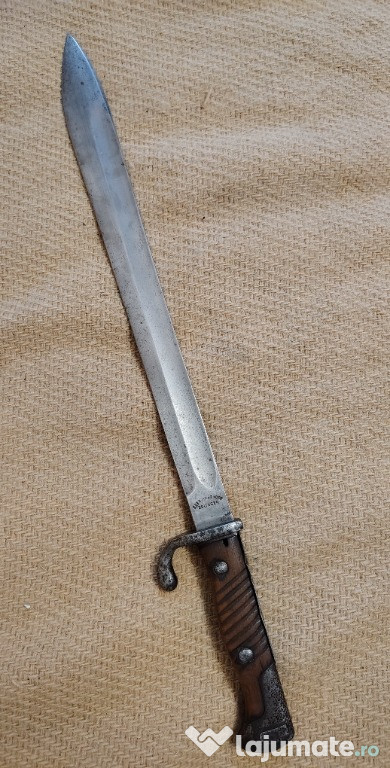 Baioneta Mauser 98 butcher măcelar originala
