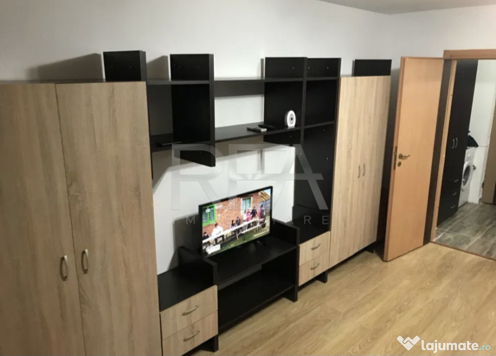 Garsoniera 2/10 renovata, în spate la Piata Veteranilor.