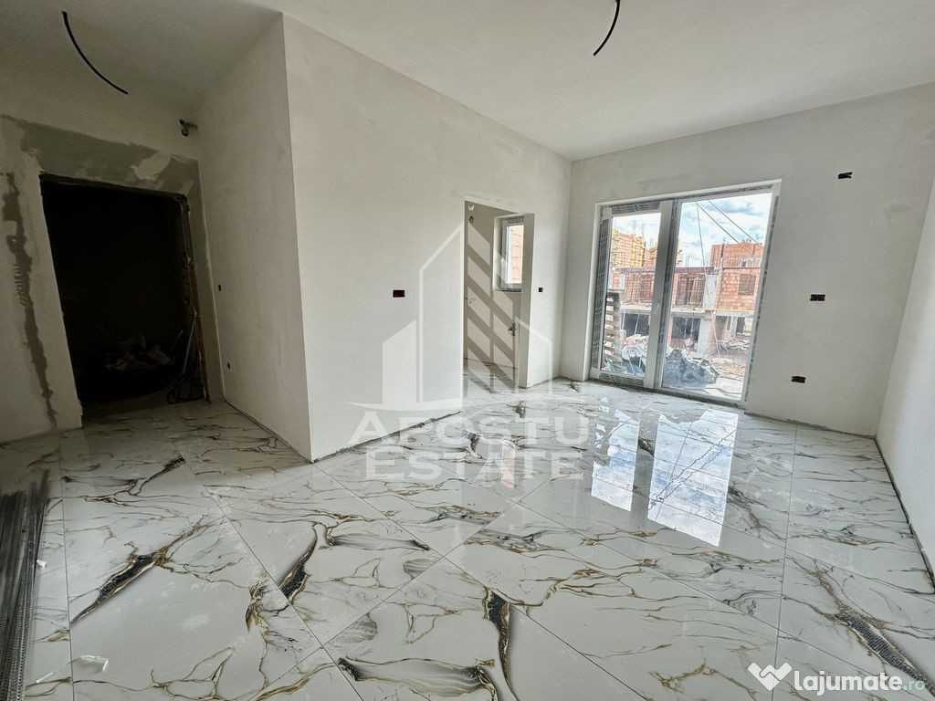 Apartament cu 2 camere, etaj 1, bucatarie inchisa, Giroc